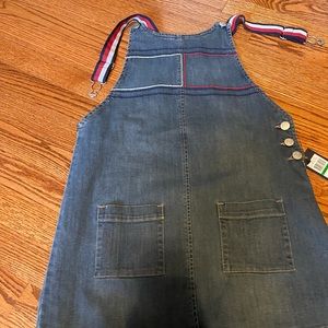 Tommy Hilfiger denim dress girls size L (12/14)